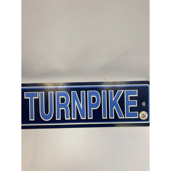NFL Tennessee Titans Team Street Sign 4" x 24" Turnpike Sign - Picture 6 of 9